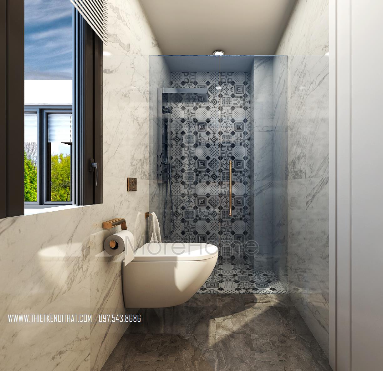  Thiết bị vệ sinh biệt thự song lập Vinhomes Riverside